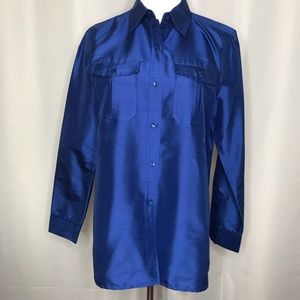 SAKS 5th Avenue silk shirt. NWOT